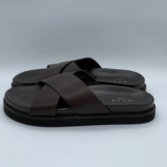 Walk London Tommy Sandal Brown main image 3